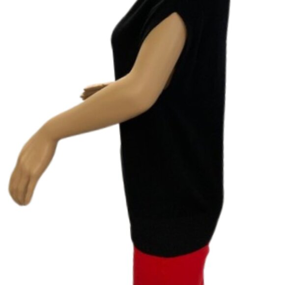 Vila Milano Black Knit Top - Picture 4 of 6